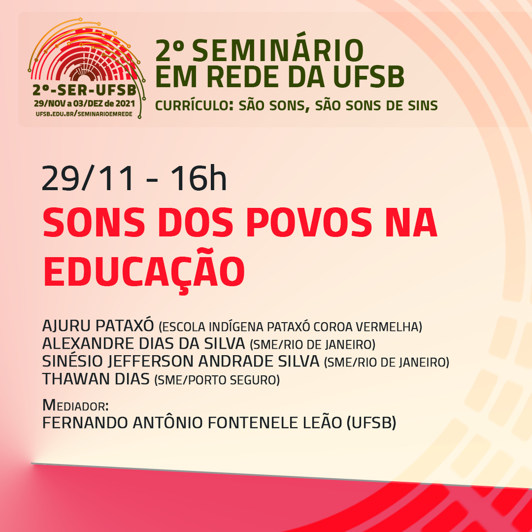 Dia01Mesa04. Seminário em rede UFSB