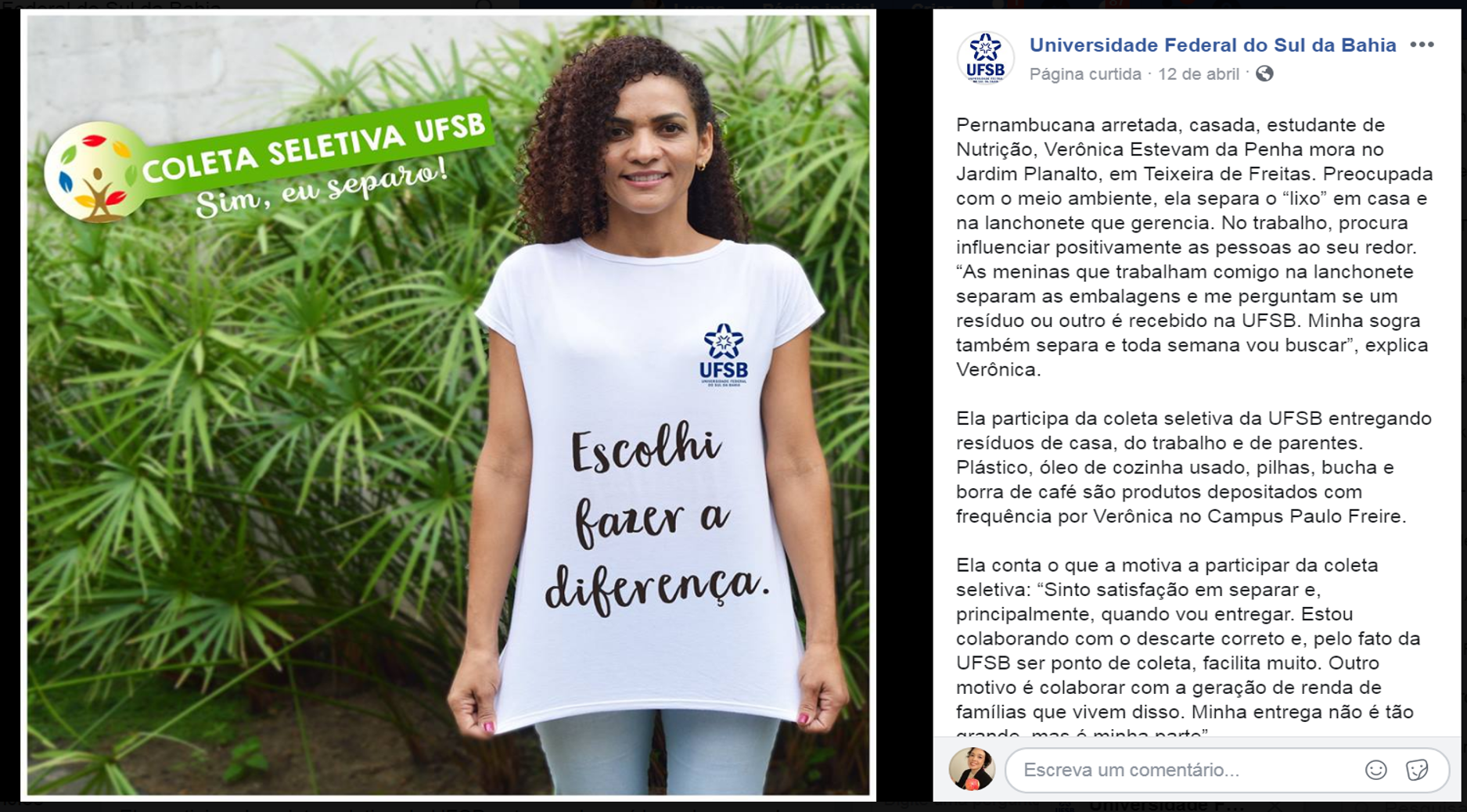 Campanha Sim eu separo 02