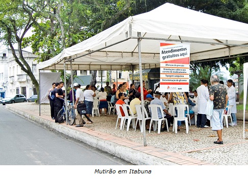 Mutirão em Itabuna