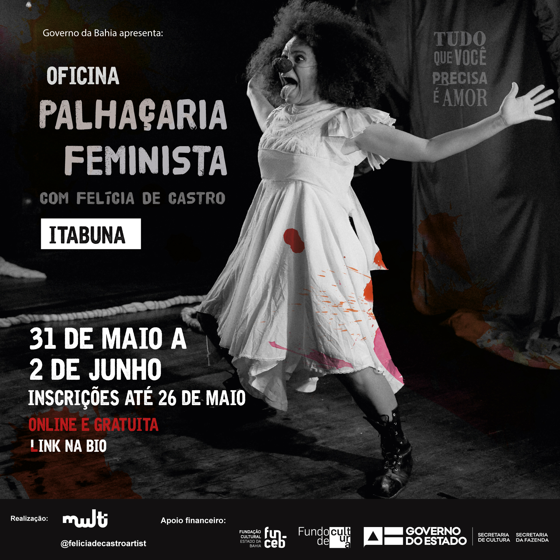 Oficina Palhacaria Feminista Itabuna